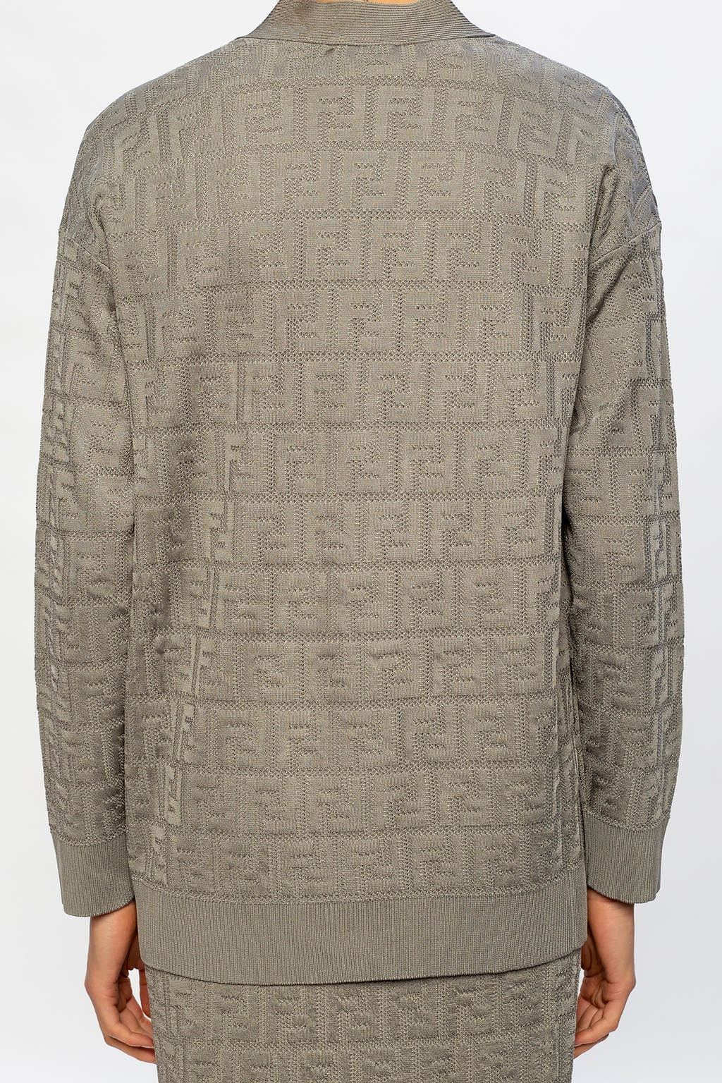 FENDI - on sale Embroidered cardigan